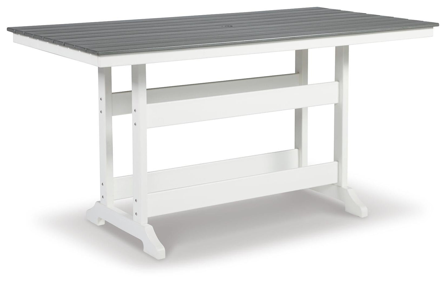 MESA DE MOSTRADOR RECTANGULAR TRANSVILLE CON OPCIÓN UMBRAL