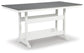 MESA DE MOSTRADOR RECTANGULAR TRANSVILLE CON OPCIÓN UMBRAL