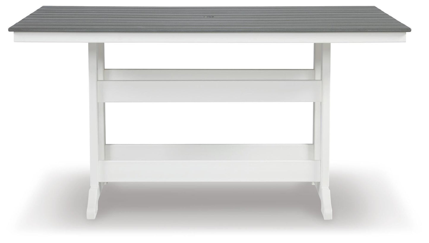 MESA DE MOSTRADOR RECTANGULAR TRANSVILLE CON OPCIÓN UMBRAL