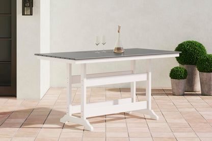 MESA DE MOSTRADOR RECTANGULAR TRANSVILLE CON OPCIÓN UMBRAL