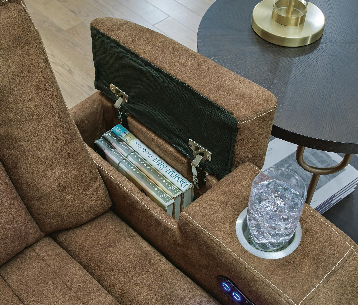 Sillón reclinable Wolfridge PWR/reposacabezas ajustable