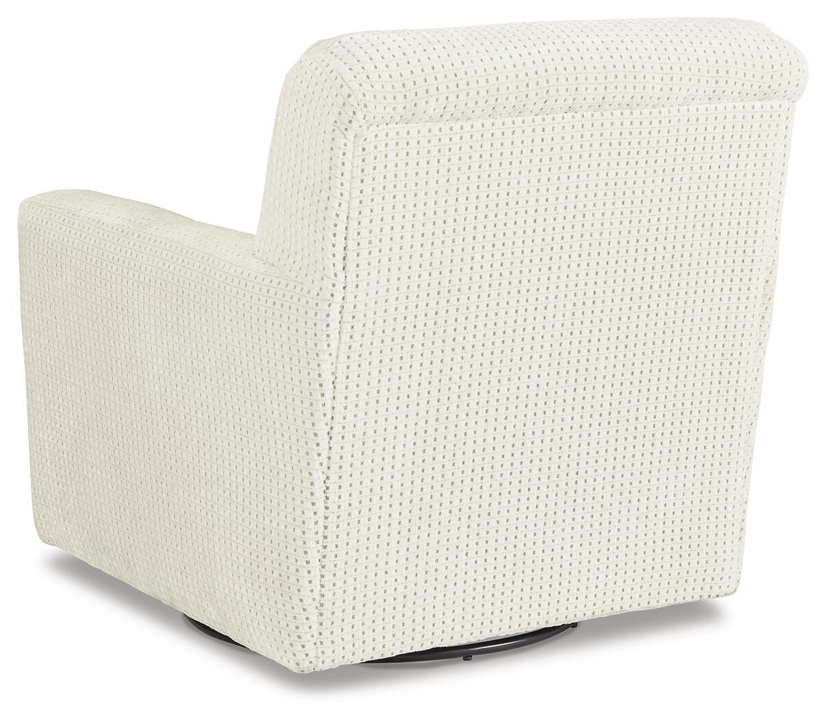 Sillón giratorio con acento deslizante Herstow