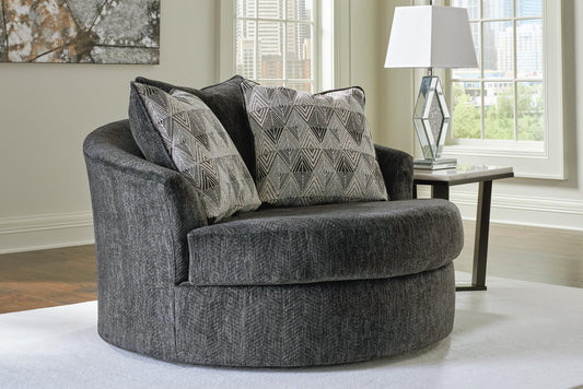 Silla giratoria decorativa extragrande Biddeford