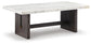 Mesa de cóctel rectangular Burkhaus