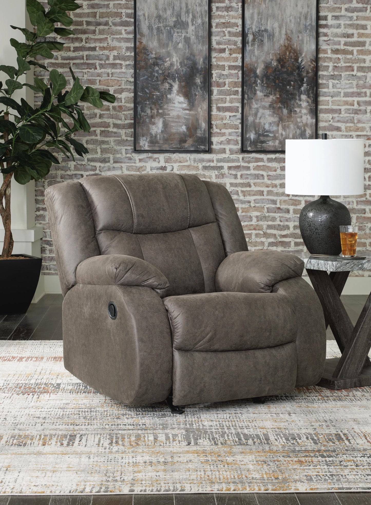 Sillón reclinable mecedor First Base