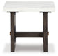 Mesa auxiliar rectangular Burkhaus