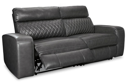 Sofá de dos piezas reclinable eléctrico Samperstone