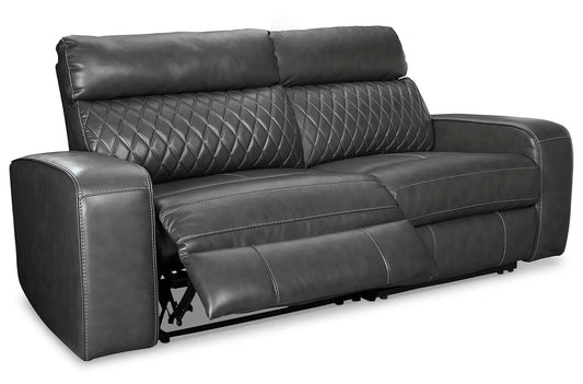 Sofá de dos piezas reclinable eléctrico Samperstone