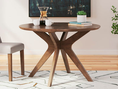 Mesa de comedor redonda Lyncott