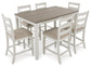 Conjunto de mostrador Skempton RECT DRM TBL (7/CN)