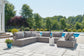 Seccional de exterior Bree Zee de 7 piezas