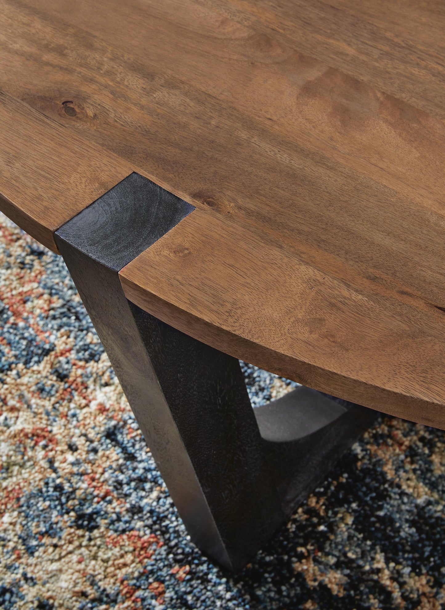 Mesa de cóctel redonda Hanneforth
