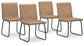 Silla auxiliar Pharwynn Dining UPH (4 piezas)