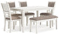Juego de mesa de comedor Erinberg (6 piezas)