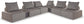 Asientos modulares para exterior Bree Zee de 8 piezas