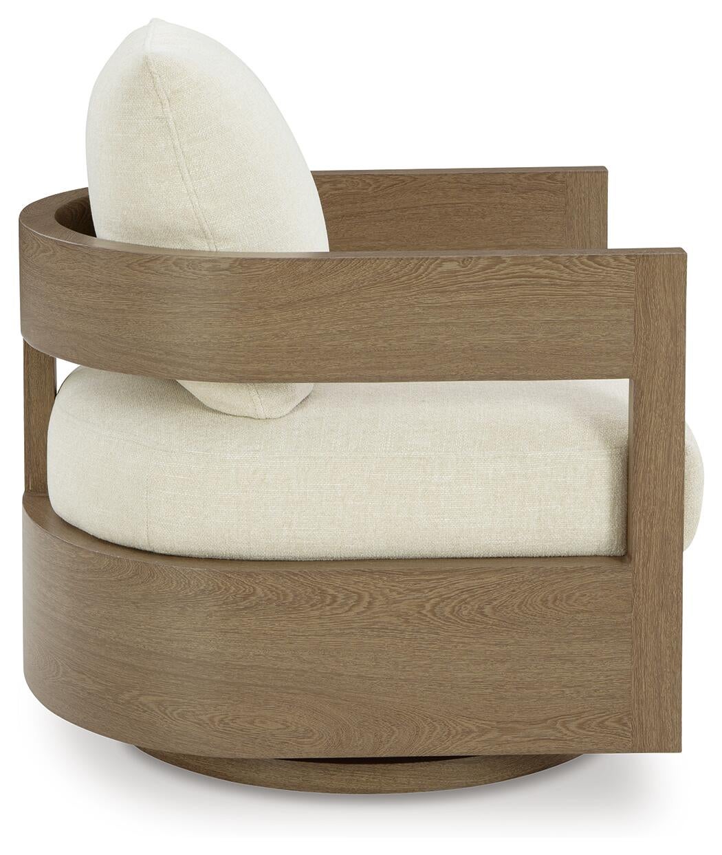 Sillón giratorio Serene Bay con cojín