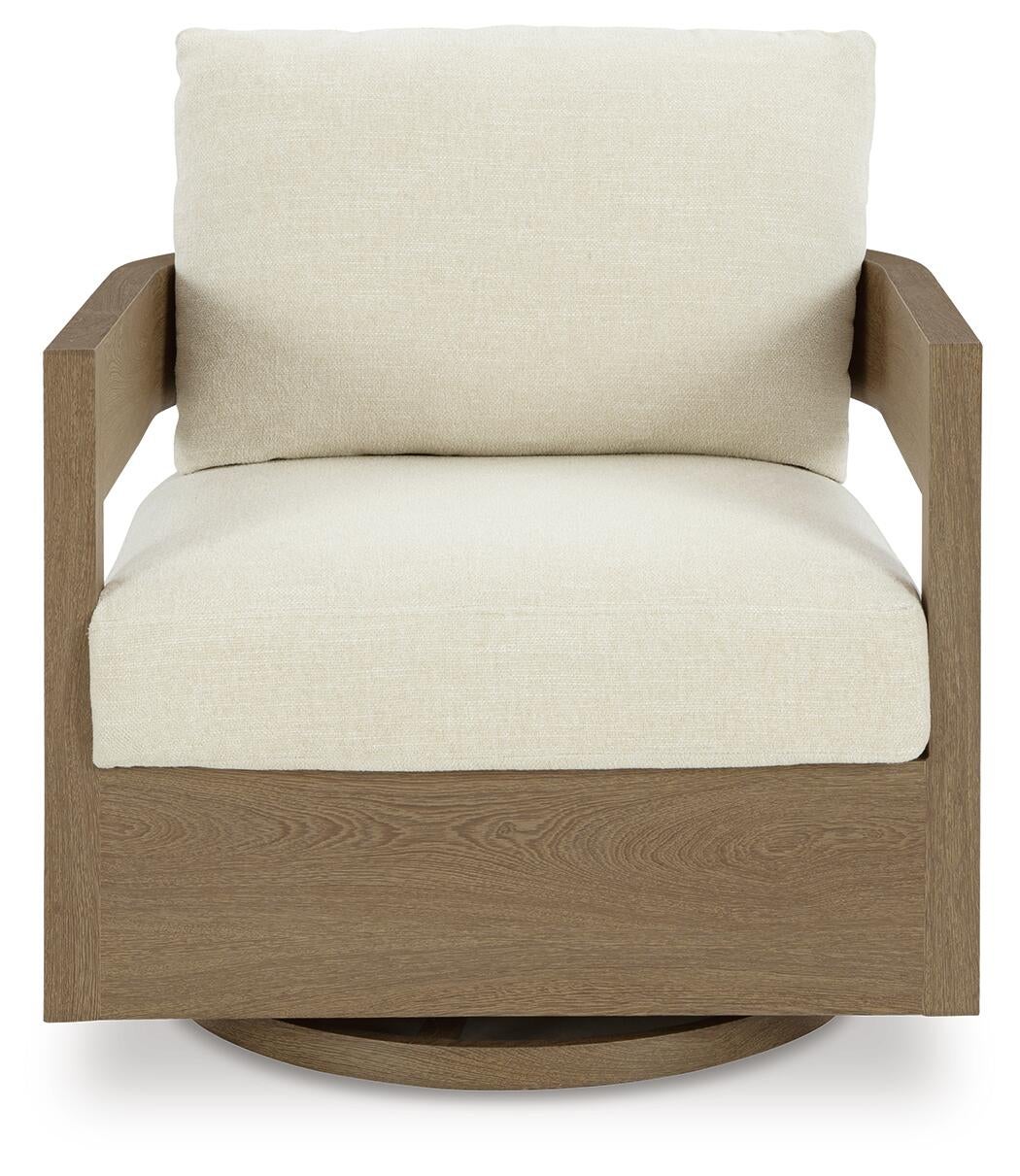 Sillón giratorio Serene Bay con cojín
