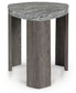 Mesa auxiliar triangular Surmour