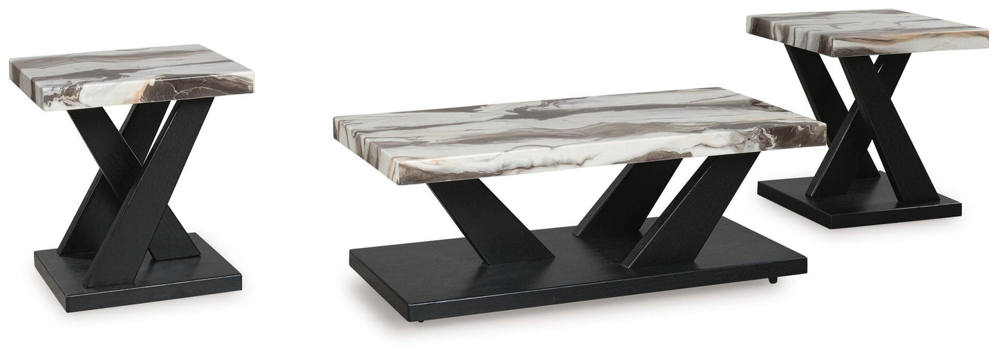 Juego de mesa auxiliar Cendill (3 piezas)