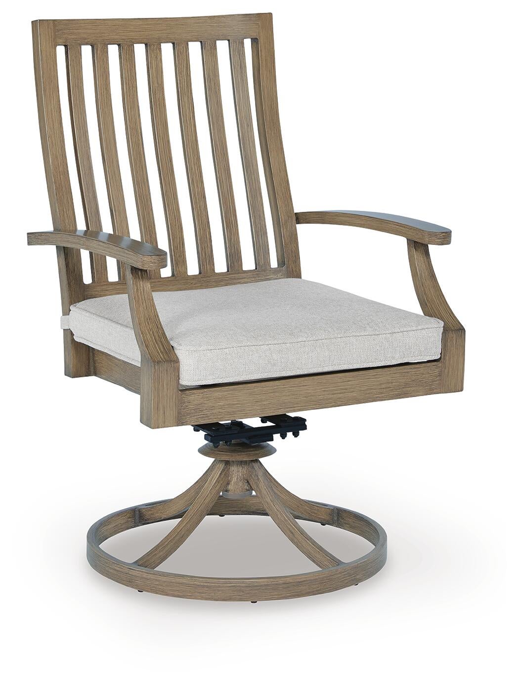 Silla giratoria Rainier Ranch con cojín (2 unidades)