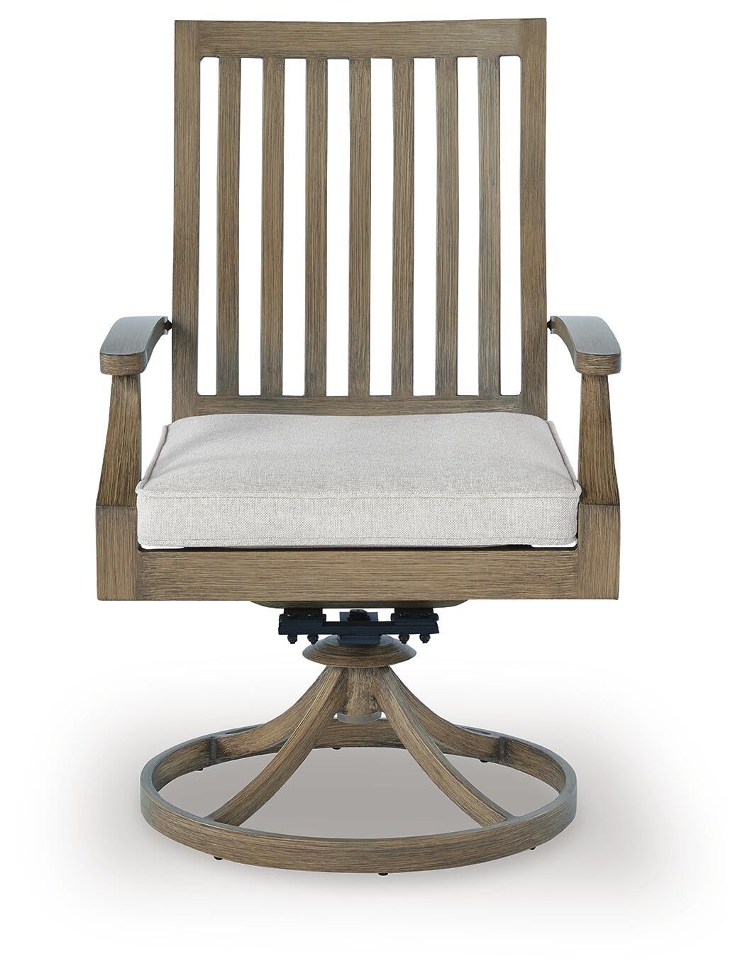 Silla giratoria Rainier Ranch con cojín (2 unidades)