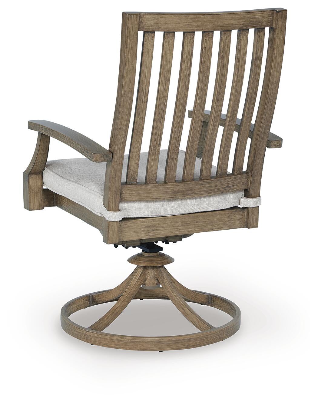Silla giratoria Rainier Ranch con cojín (2 unidades)