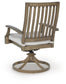 Silla giratoria Rainier Ranch con cojín (2 unidades)