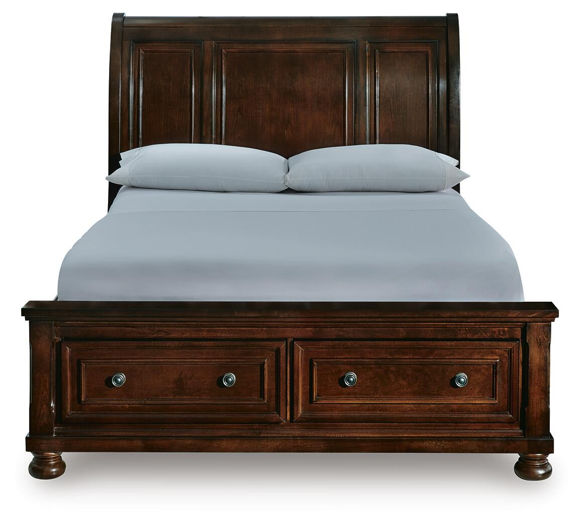 Cama con almacenamiento Porter Sleigh