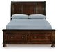 Cama con almacenamiento Porter Sleigh