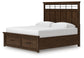 Taffenbrook  Panel Storage Bed