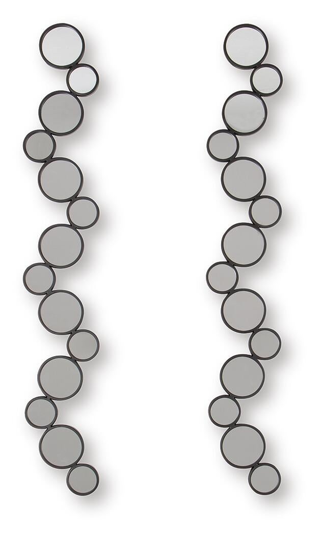 Juego de espejos decorativos Vinler (2 unidades)