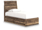 Chirason  Panel Bed With Storage