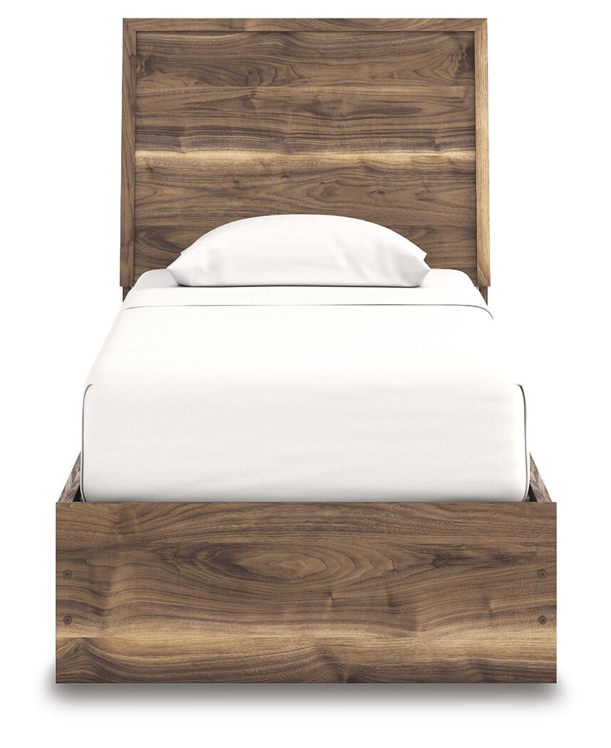 Chirason  Panel Bed With Storage