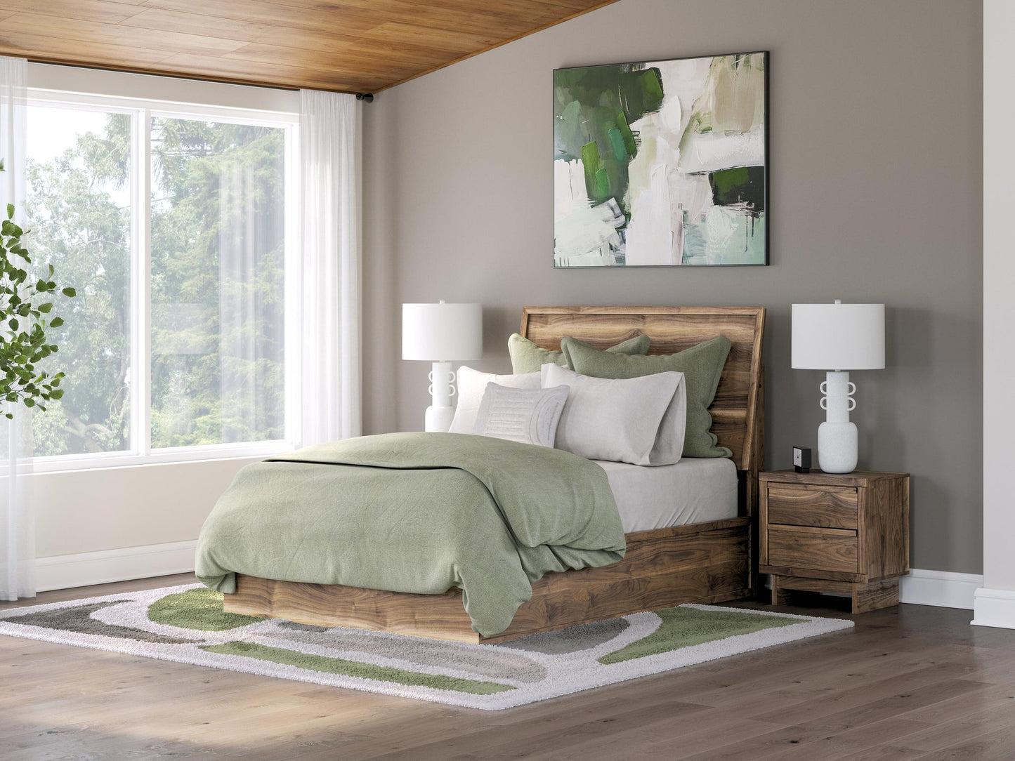 Chirason  Panel Bed