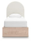 Arloster  Upholstered Panel Bed With Storage