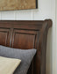 Porter California  Sleigh Storage Bed