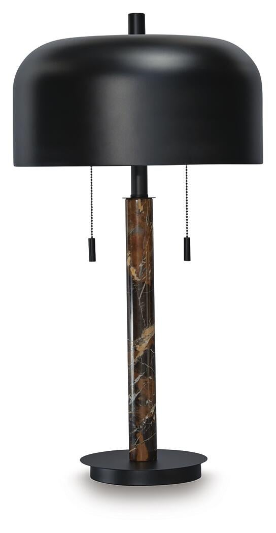 Lámpara de mesa de metal Alanbert (1 unidad)