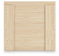 Onita  Panel Platform Bed With 1 Side Storage