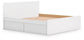 Onita  Panel Platform Bed With Storage