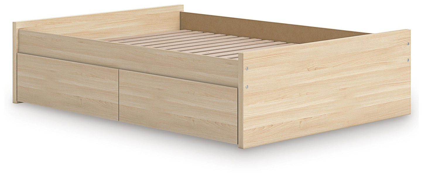 Onita  Platform Bed With 1 Side Storage