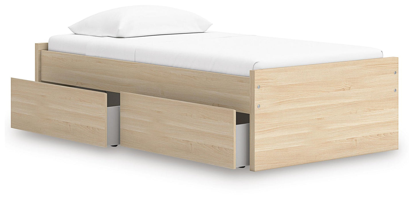 Onita  Platform Bed With 1 Side Storage
