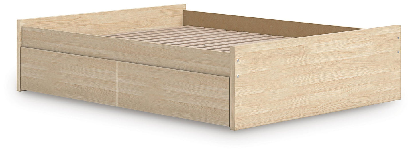 Onita  Platform Bed With 2 Side Storage