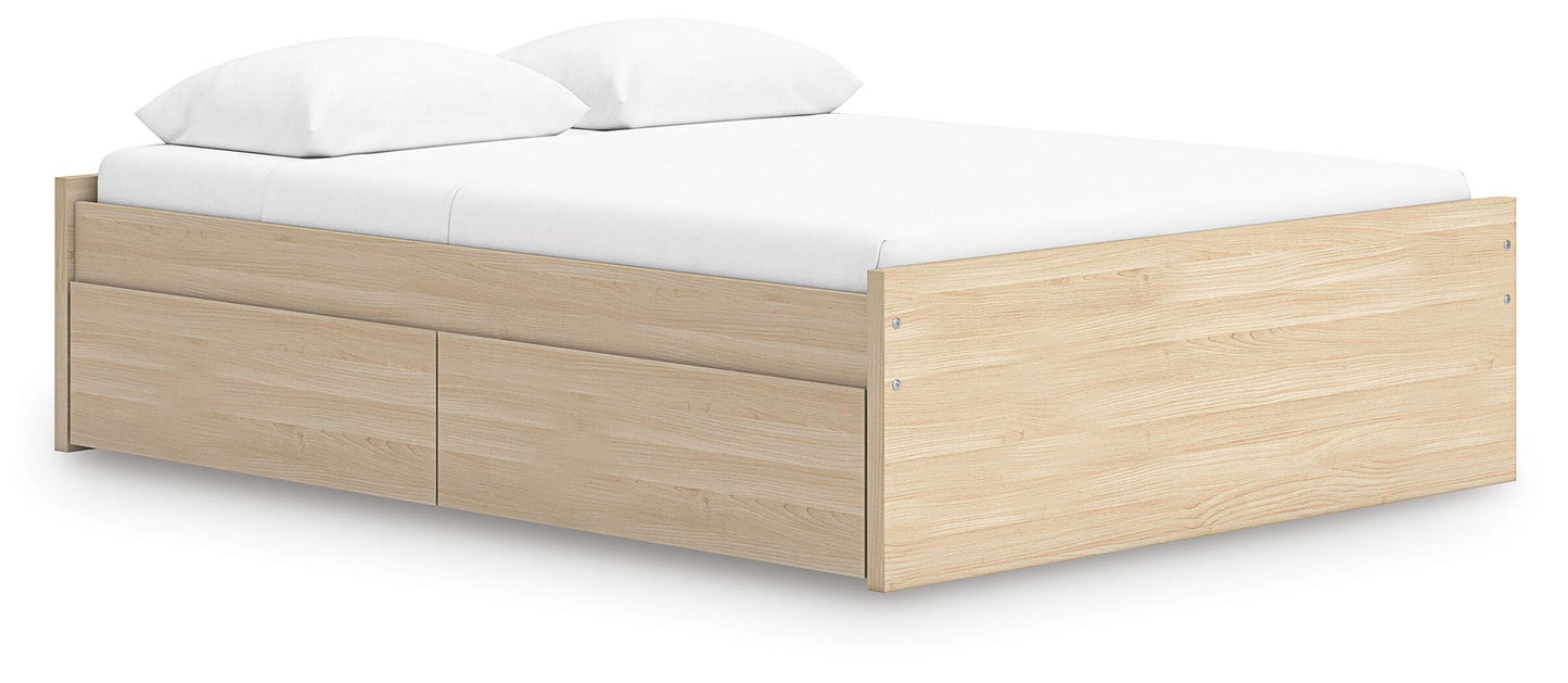 Onita  Platform Bed With 2 Side Storage