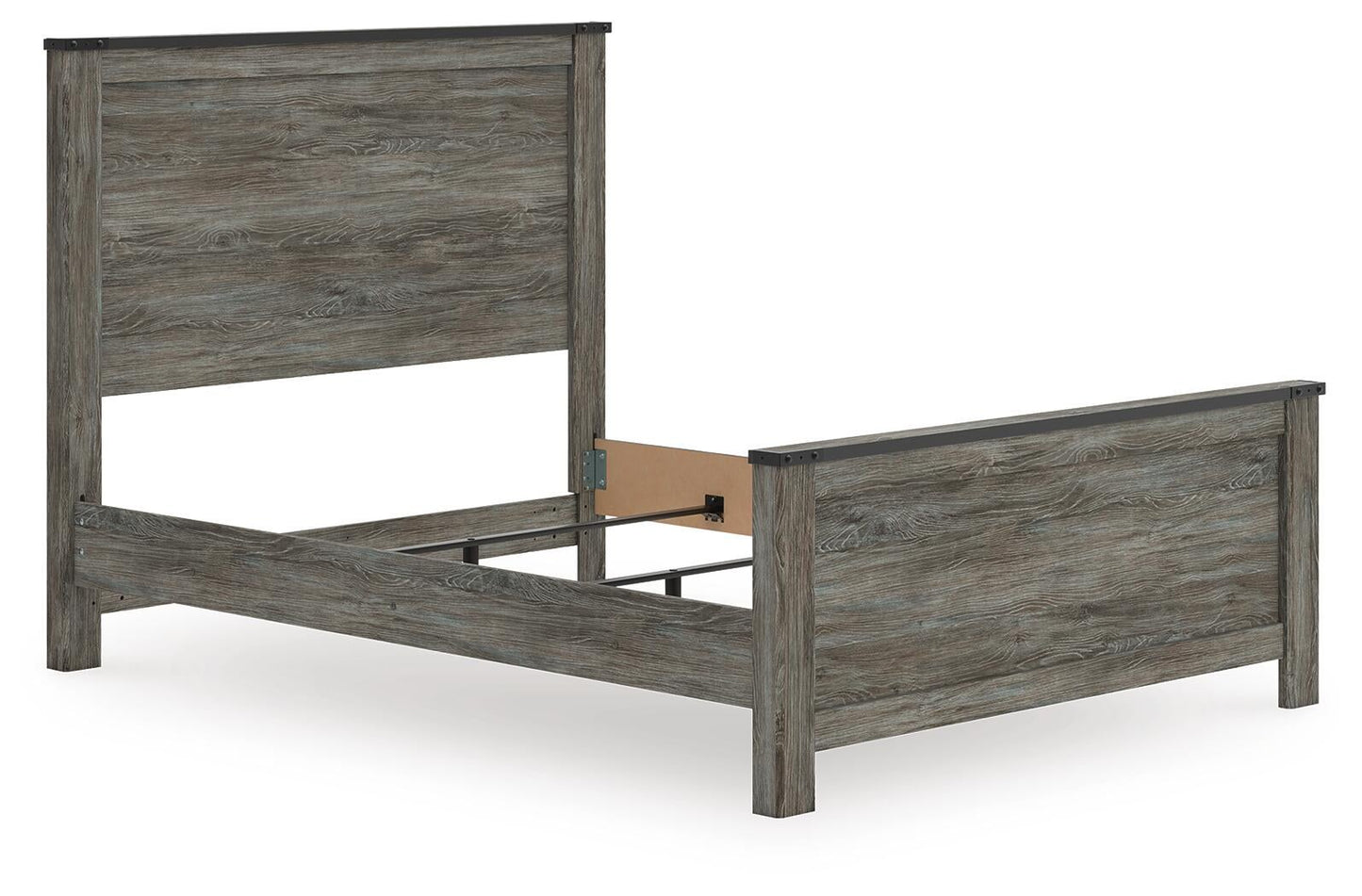 Frandern  Panel Bed