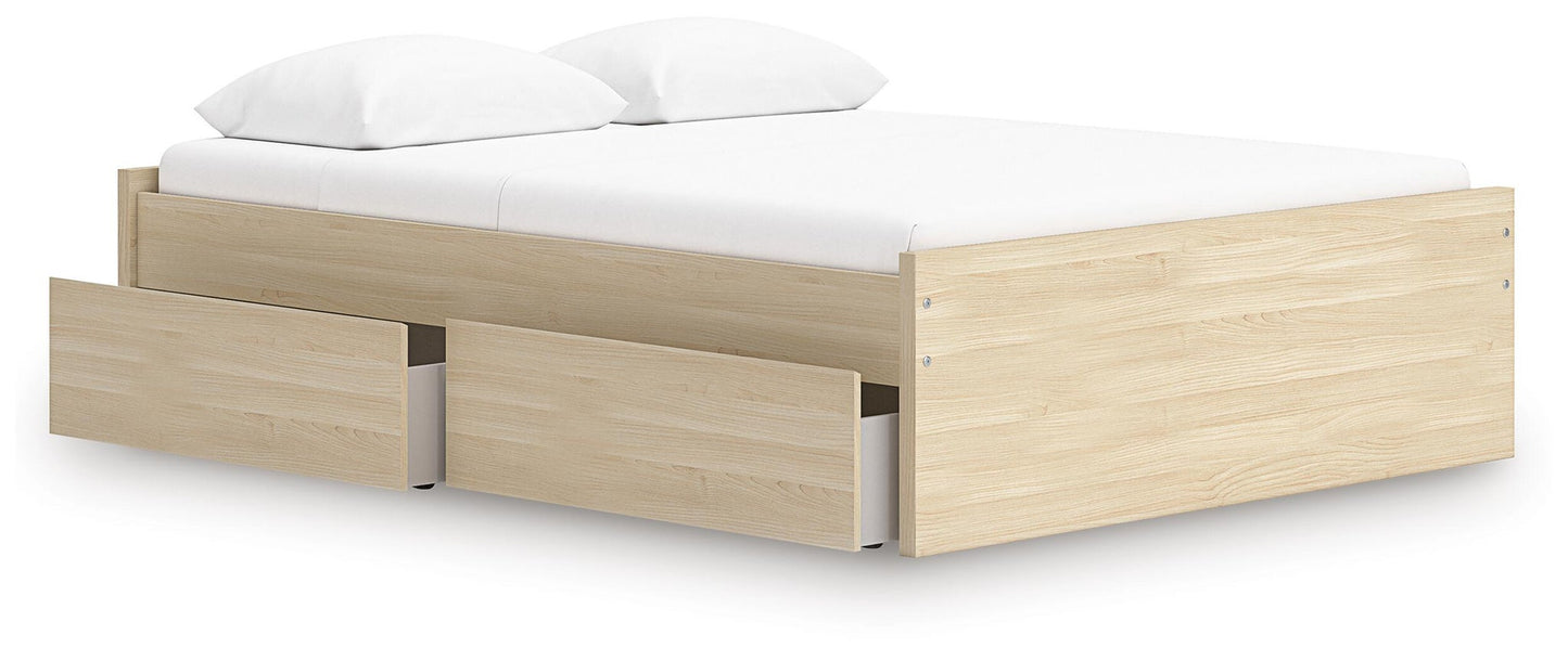 Onita  Platform Bed With 1 Side Storage