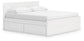 Onita  Panel Platform Bed With 2 Side Storage
