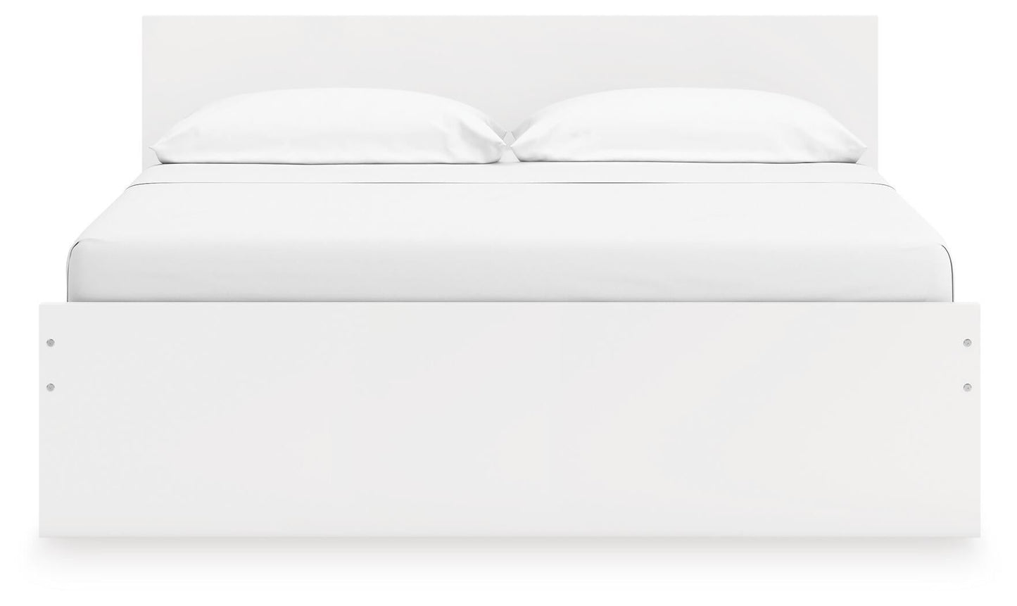 Onita  Panel Platform Bed With 2 Side Storage