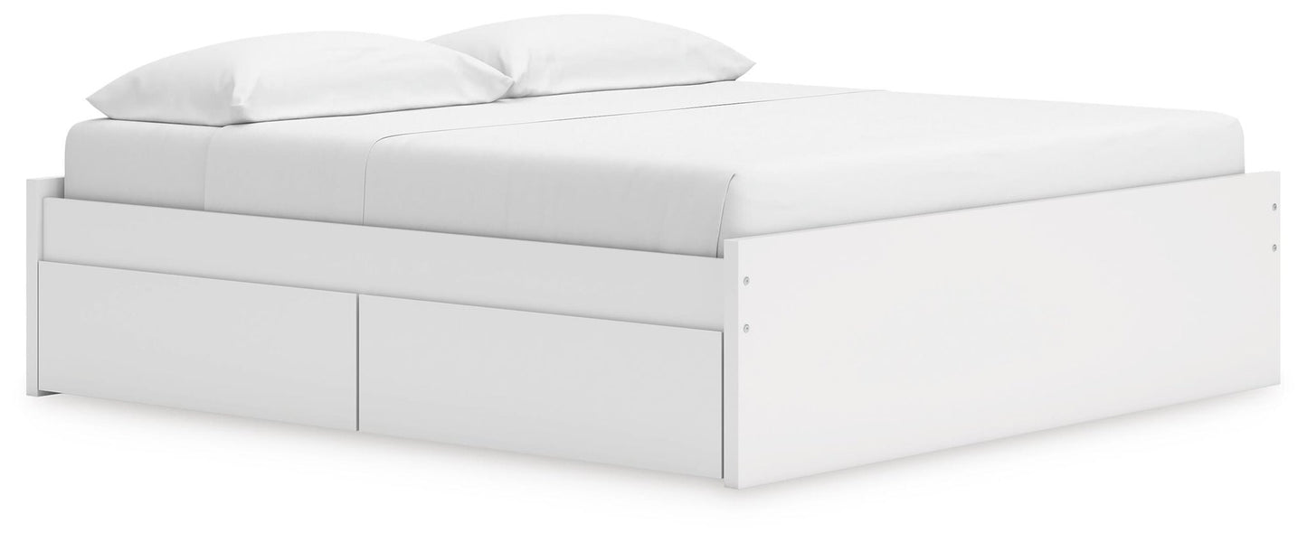Onita  Platform Bed With 2 Side Storage