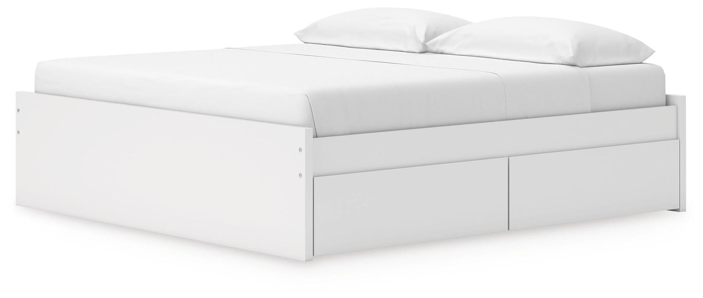 Onita  Platform Bed With 2 Side Storage