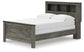 Frandern  Bookcase Panel Bed